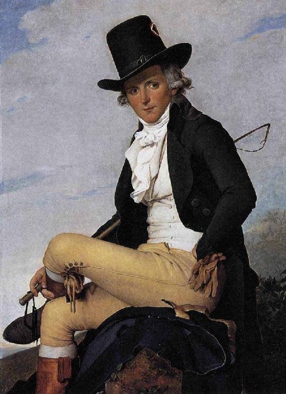 Portrait of Pierre Seriziat, Jacques-Louis  David